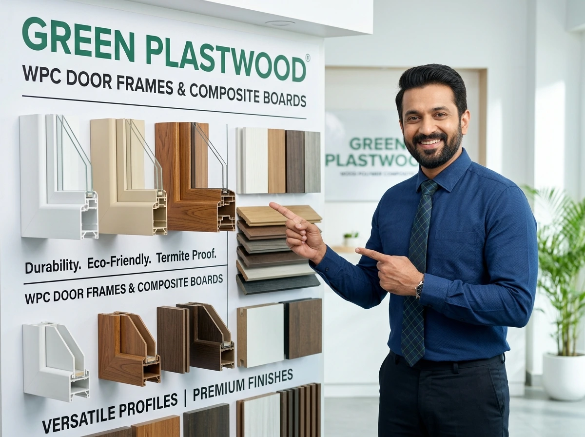 Green Plastwood Brand Ambassador Dayanand Shetty