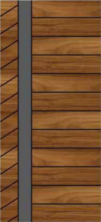 WPC digital print door design SGD-036