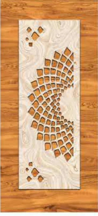 WPC digital print door design SGD-039