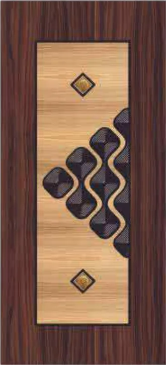 WPC digital print door design SGD-043
