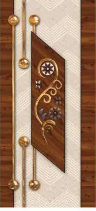 WPC digital print door design SGD-059