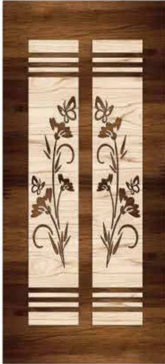 WPC digital print door design SGD-064
