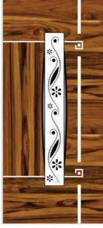 WPC digital print door design SGD-072