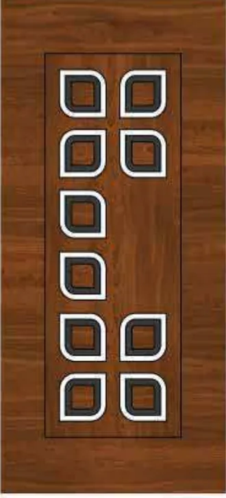 WPC digital print door design SGD-110