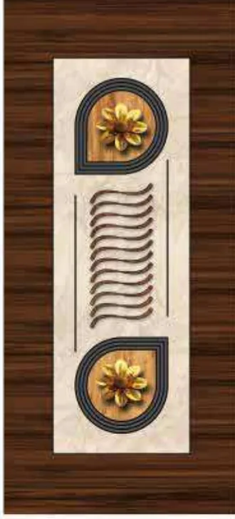 WPC digital print door design SGD-115