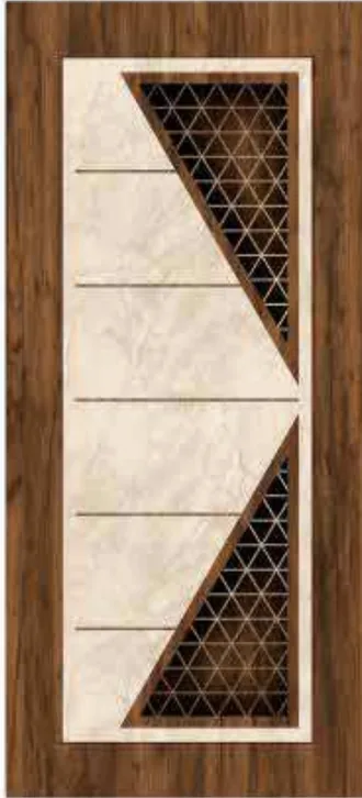 WPC digital print door design SGD-119