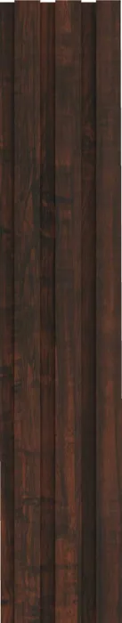 Green Plastwood WPC louver design 203, 12 mm 2G