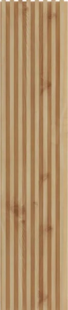 Green Plastwood WPC louver design 326, 15 mm 8G