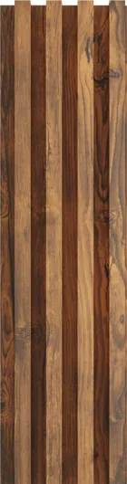 Green Plastwood WPC louver design 105, 24 mm