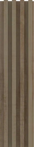 Green Plastwood WPC louver design 120, 24 mm
