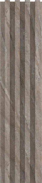 Green Plastwood WPC louver design 125, 24 mm