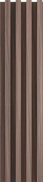 Green Plastwood WPC louver design 127, 24 mm