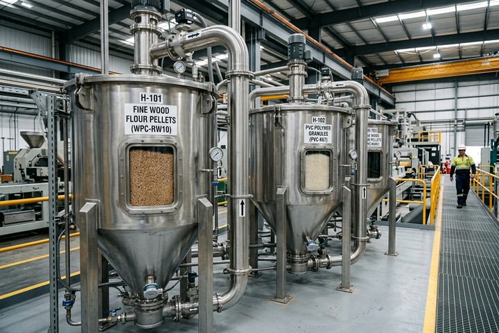 Raw material selection for WPC manufacturing