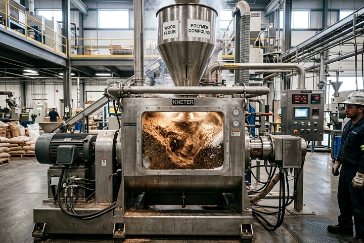 Mixing & compounding WPC compound